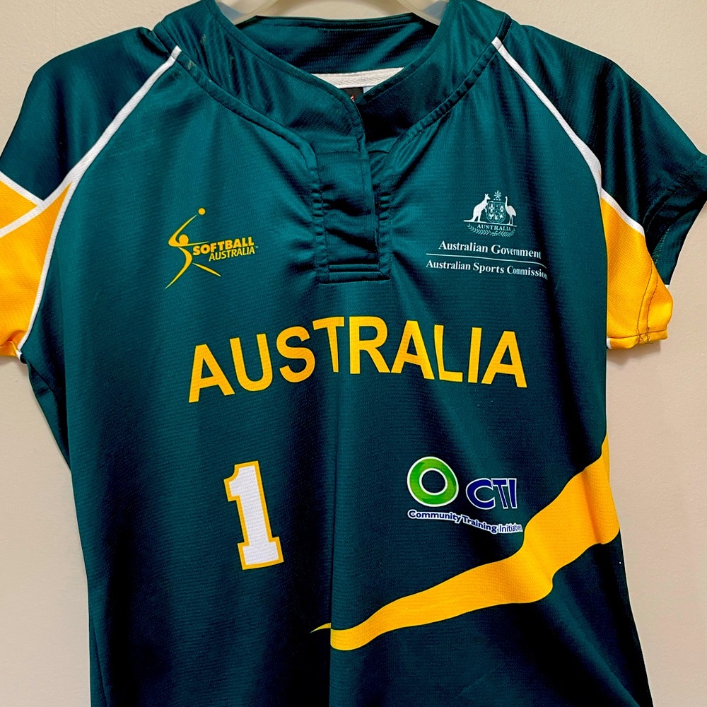 Australia Sotball team jersey